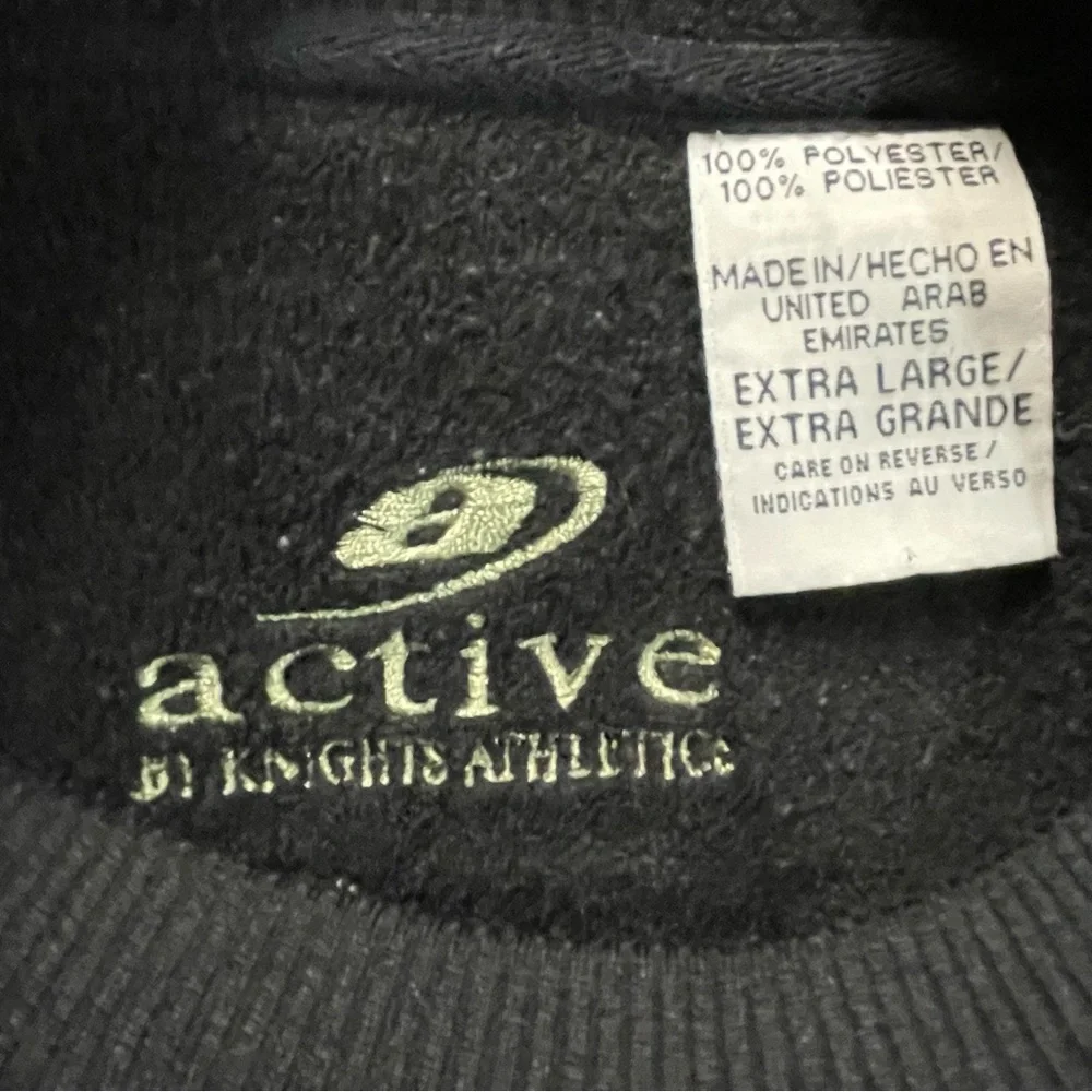 90’s Philadelphia Flyers Black Fleece Crewneck Active by Knights Athletics XL
